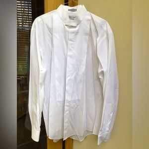 Monte Carlo men’s tuxedo white shirt.
